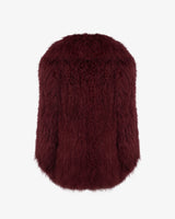 ISIDE - CAPPOTTO MIDI MONGOLIA CON COLLO GRANDE