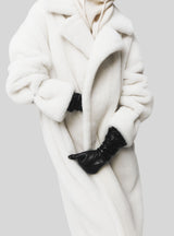 ASHA - Cappotto lungo in montone