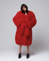CARLOTTA - MONGOLIA LONG COAT W/BELT