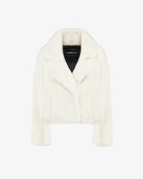 CHIARA - Mink short oversized Jacket