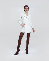 DORA - Trench midi in pelle