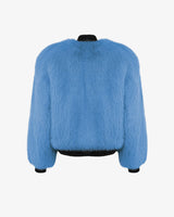 GILDA - Sky oversized Fox bomber