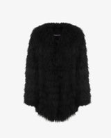 MARA - Oversized Midi stripped coat