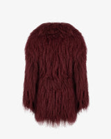AGHATA - MONGOLIA STRIPPED OVER COAT W/BELT