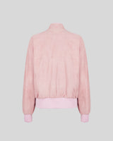 GILDA - Suede Oversized bomber jacket