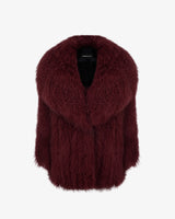 ISIDE - MONGOLIA MIDI COAT W/BIG COLLAR