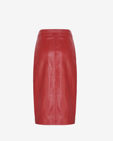SYLVIE SKIRT - LEATHER