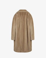 ANNABELLE - MINK LONG OVER COAT W/REVERS COLLAR