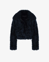BEX - SHEARLING REVERSIBLE JACKE W/BI COLLAR