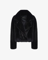 CHIARA - Mink short oversized Jacket