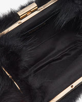 MIRANDA - Fox Burgundy Clutch Bag