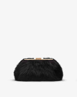 MIRANDA - Fox Burgundy Clutch Bag
