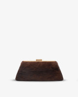 MIRANDA - Mink Black Clutch Bag
