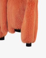 GILDA - Orange oversized Fox bomber