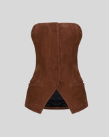 ISA - Suede bustier