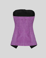 ISA - Suede bustier