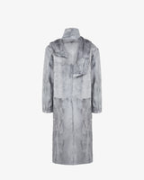LUCREZIA KID - KID LAMB LONG COAT W/SCARF COLLAR