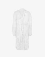 LUCREZIA -  MONGOLIA LONG COAT W/SCARF COLLAR
