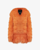 MARA - Oversized Midi stripped coat