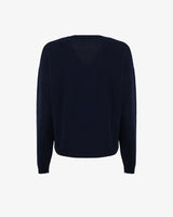 PENNY -  Blue V neckline Sweater