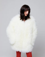 ROBYN - MONGOLIA MIDI COAT WITHOUT COLLAR