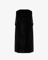 SIMONE - Mink midi Gilet