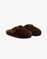 LILLIAN - Mink Slippers